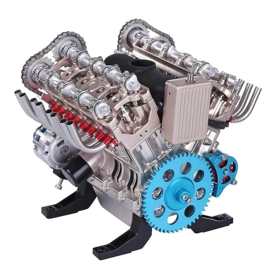 V8 Motor Metall Modellbausatz
