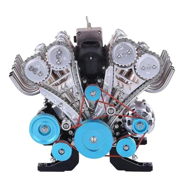 V8 Motor Metall Modellbausatz