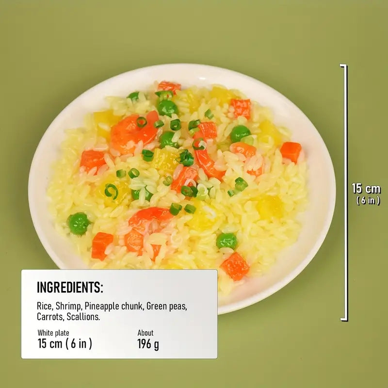 2 PCS Fried Rice Model