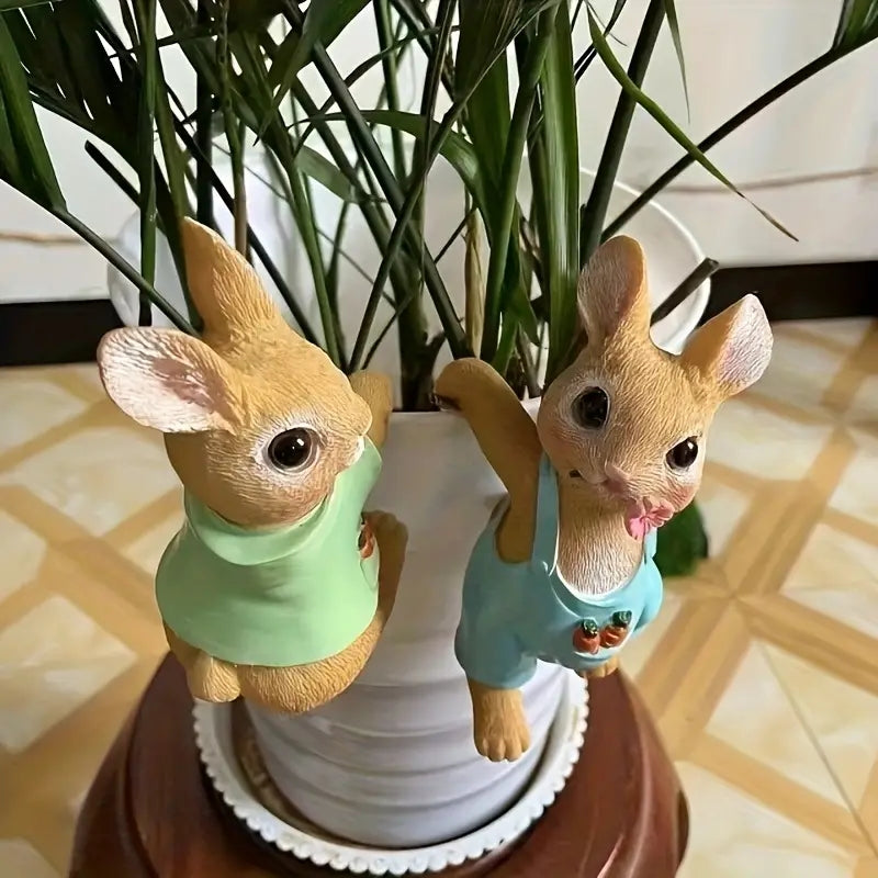 Couple Rabbit Statue